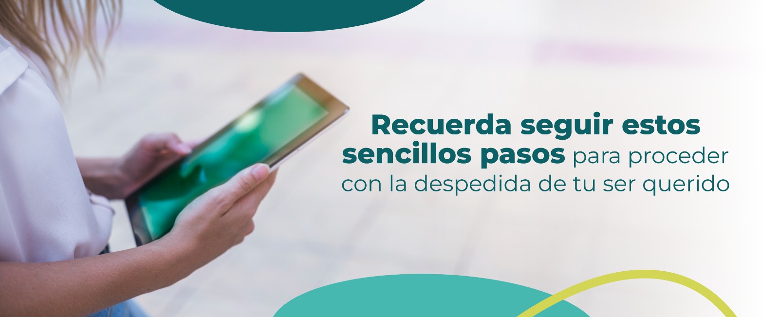 Recuerda seguir esto sencillos pasos