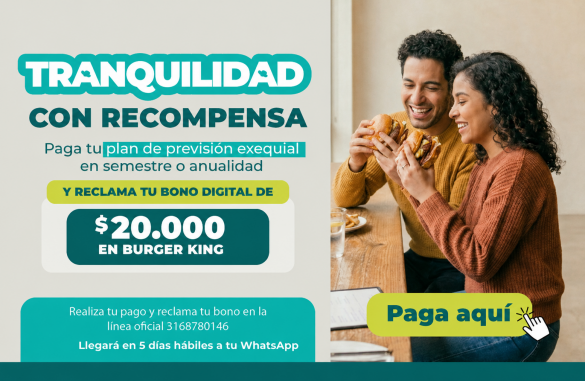 “TRANQUILIDAD CON RECOMPENSA”